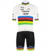 Set Kurzarmtrikot + Trägerhose 2020 Trek-Segafredo UCI-Weltmeisterschaften N001